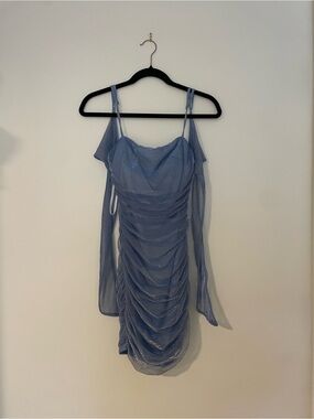Blue Homecoming Dress